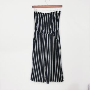 Women's Small Velvet Torch Striped romper